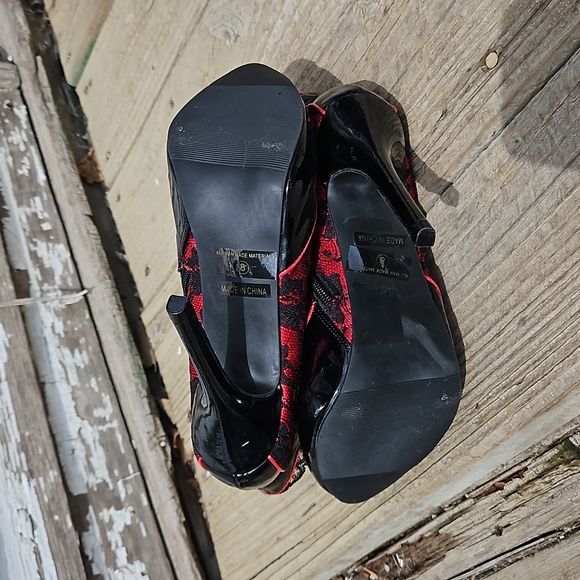 Ellie Shoes E-518-Twilight 5" Heel with 1" Platform Womens Ankle Boot - Picture 4 of 5